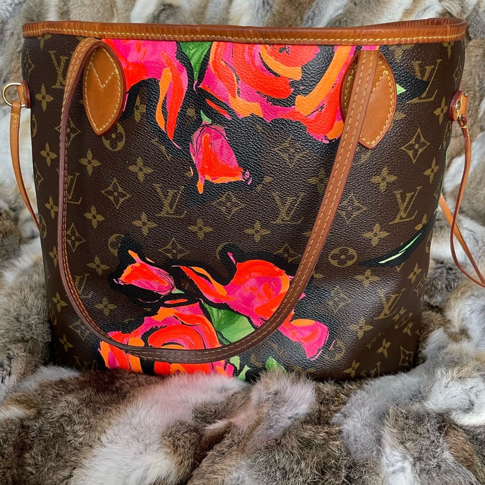 AUTHENTIC Sprouse X Louis Vuitton Neverfull MM
